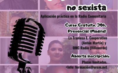 Inscripción curso «Lenguaje inclusivo y no sexista. Aplicación práctica en la radio comunitaria»