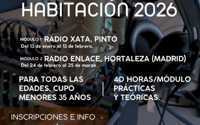 Curso «Más allá del podcast en tu habitación» 2026.