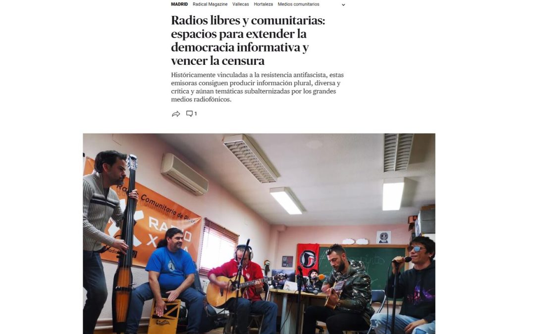 Las radios libres y comunitarias, en El Salto
