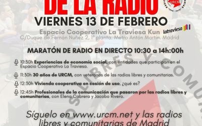 EN DIRECTO 13 febrero. Día Mundial de la Radio 2026 desde La Traviesa